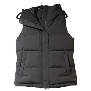 Duluth Trading Co Ruffer Puffer Hooded Down Vest